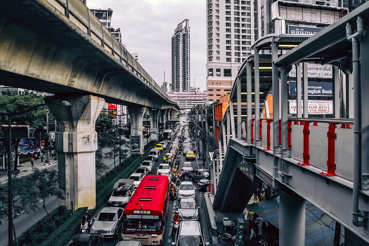 Bangkok Traffic is awful